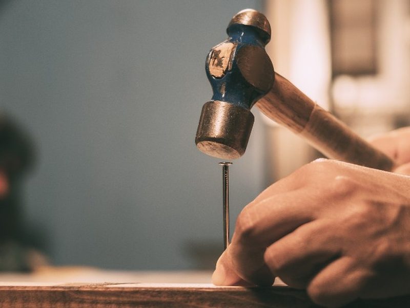 Cerramiento de madera con celosía para delimitar una parcela en El Burgo de Osma